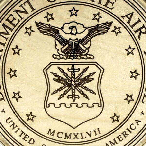 Official United States Air Force Plaque
  (Natural Backer) - Image 2