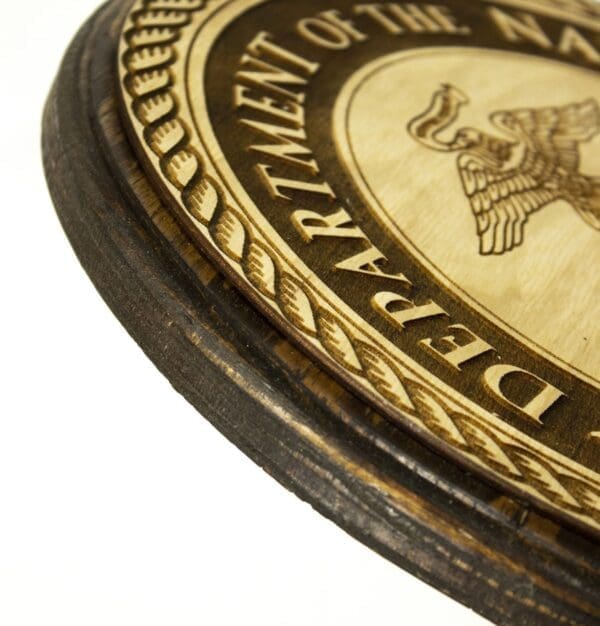 Official United States Army Plaque (Dark
  Backer) - Image 3
