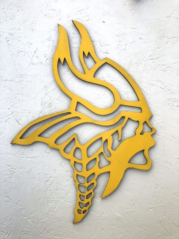 MN Viking logo silhouette
