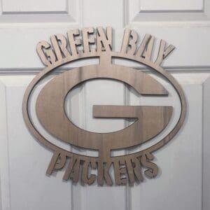 Green Bay Packers silhouette sign