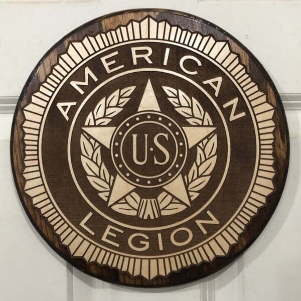 20in set of Legion, Auxiliary, Sons plaques