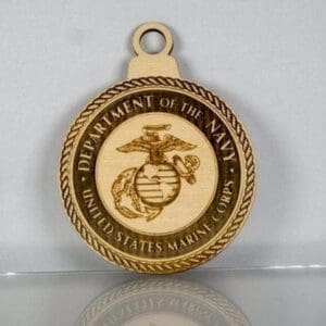 Marine Corps Military Seal Christmas  Ornament