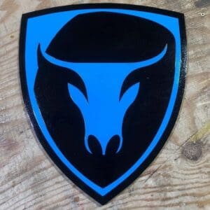 MN Blue Ox Hockey - Shield Logo Plaque