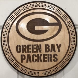 Packers Cribbage Board | 3-Track, 120-Point Round Game with Pegs & Cards (alt)