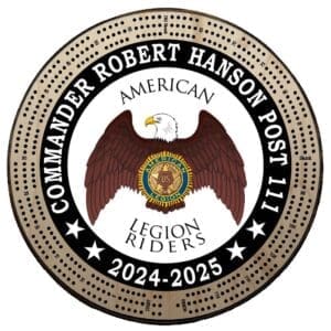 Riders | Printed | C3: Commander Name, Post #, Dates Of Service | Cribbage Board